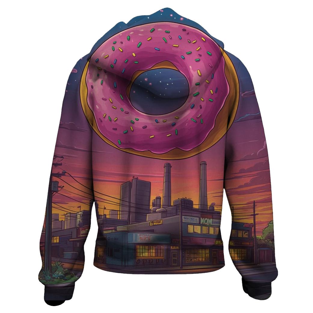 Springfield Skyline Donut Orbit heavyweight hoodies
