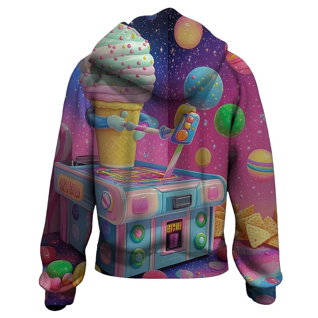 Bubblegum Arcade Melt hoodie styles