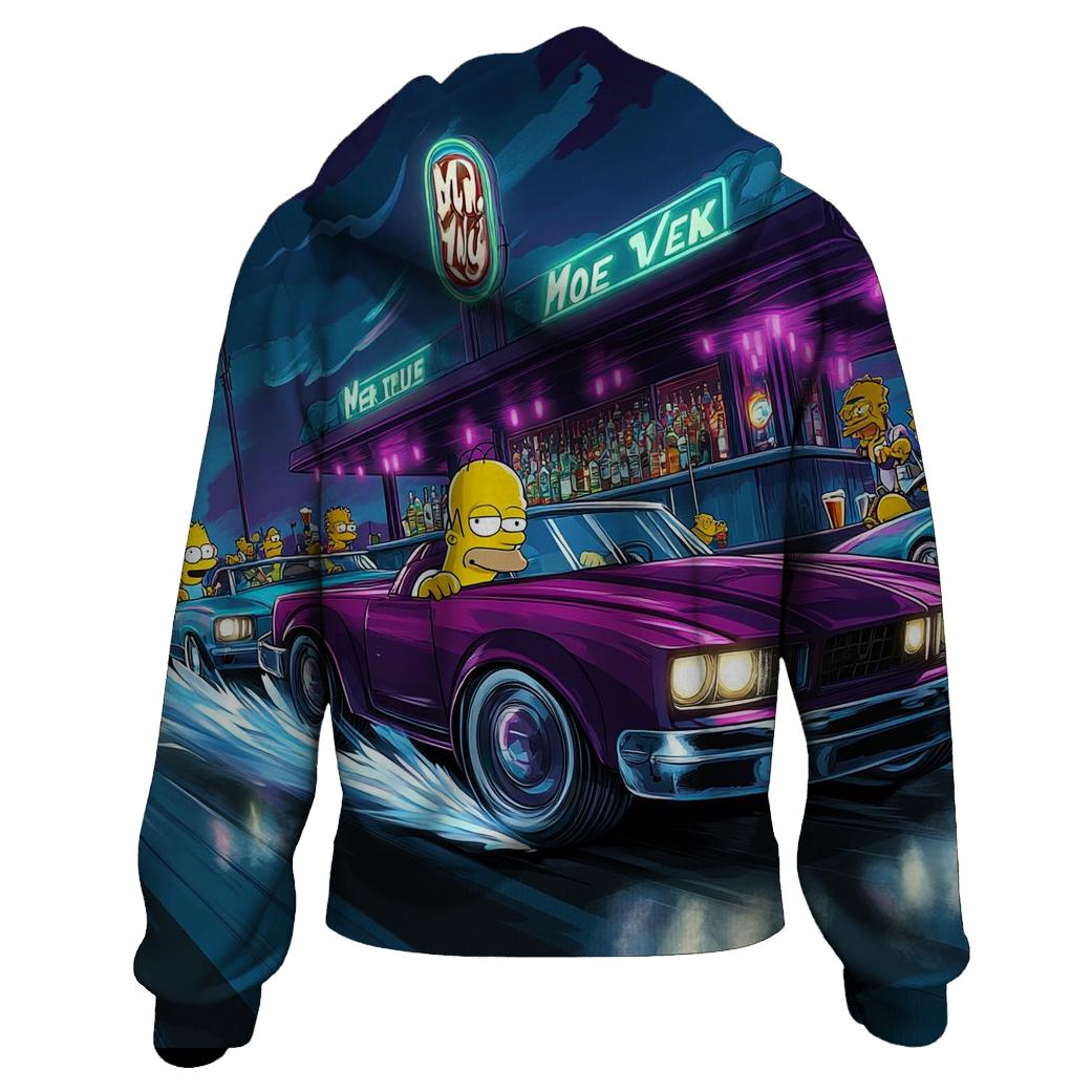 Moes Midnight Street Race hoodie designs