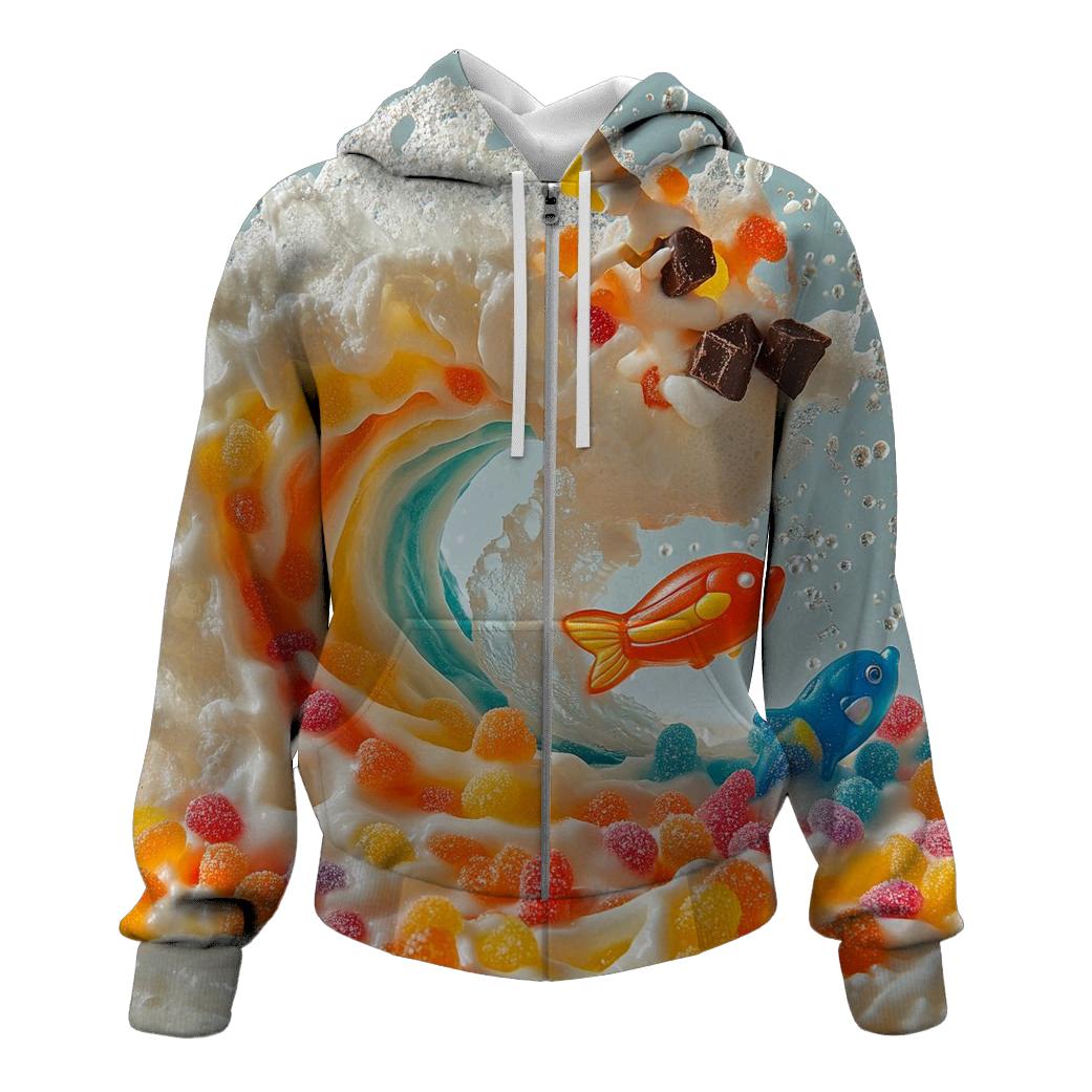 Cereal Tsunami Surf Ride designer hoodies