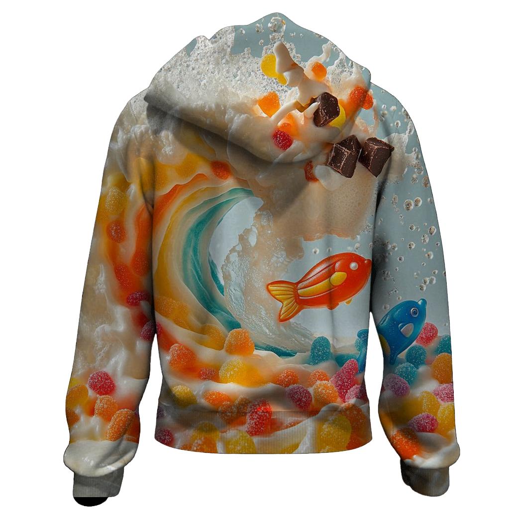Cereal Tsunami Surf Ride designer hoodies