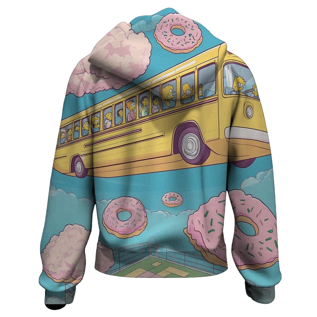 Springfield School Bus Daydream hoodie trends