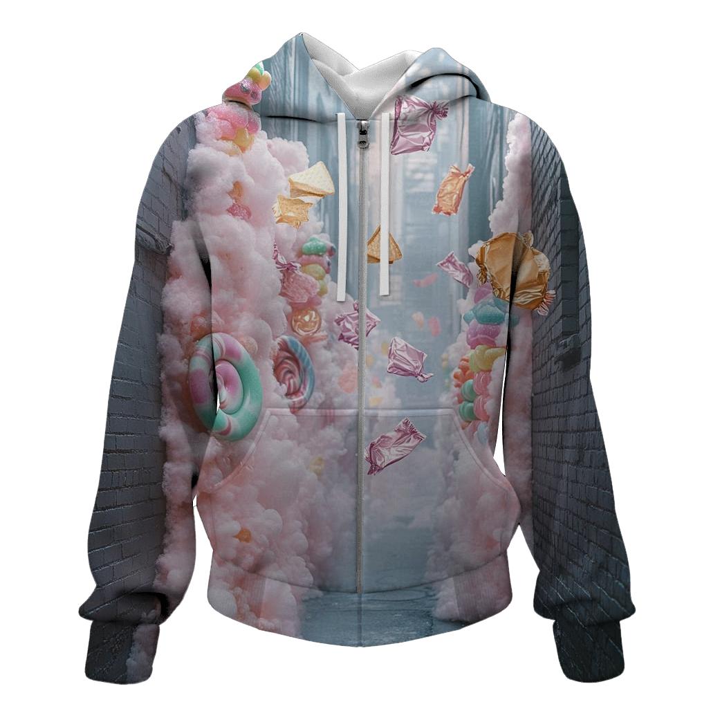 Cotton Candy Alley Graffiti Dream hoodie designs