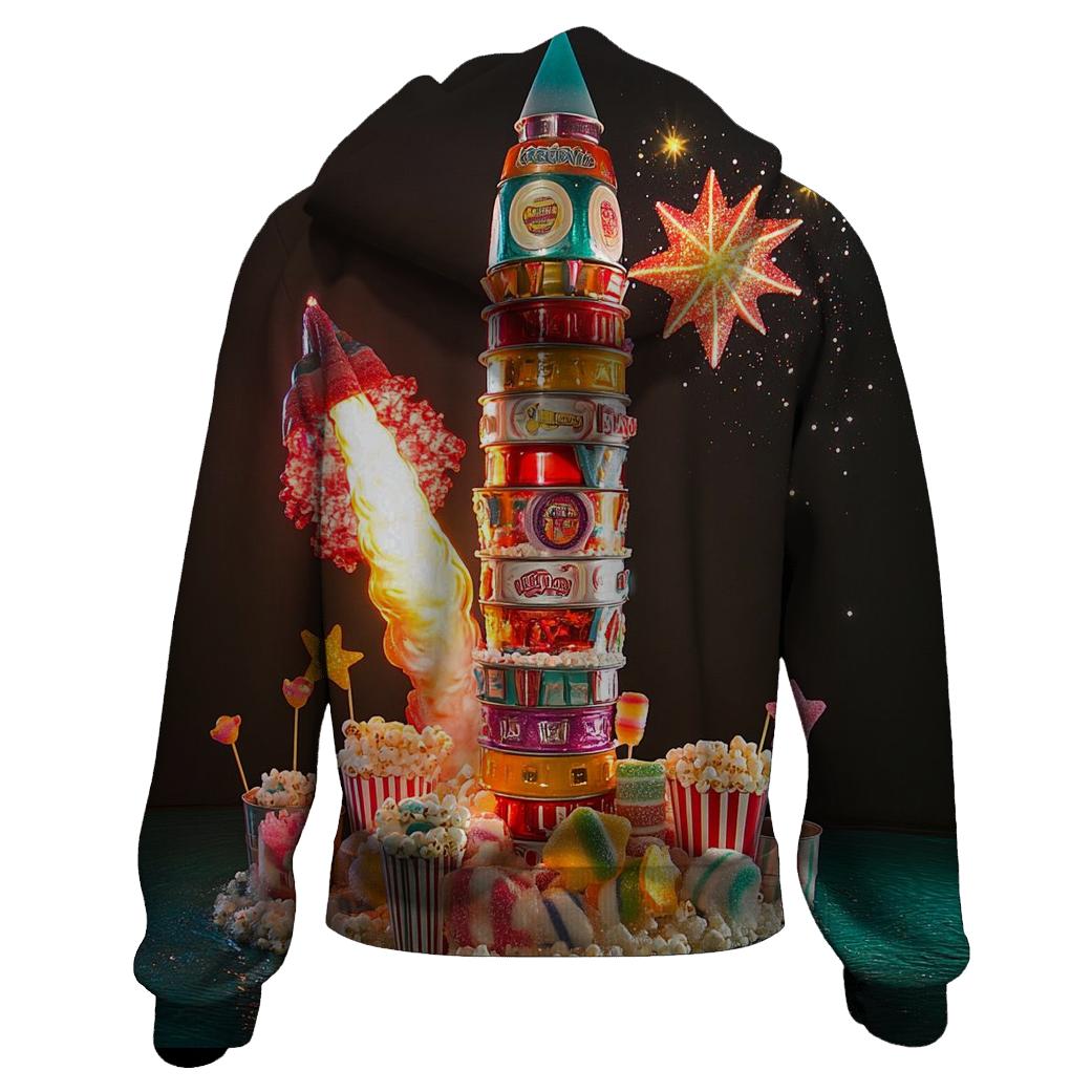 Soda Rocket Carnival Launch heavyweight hoodies