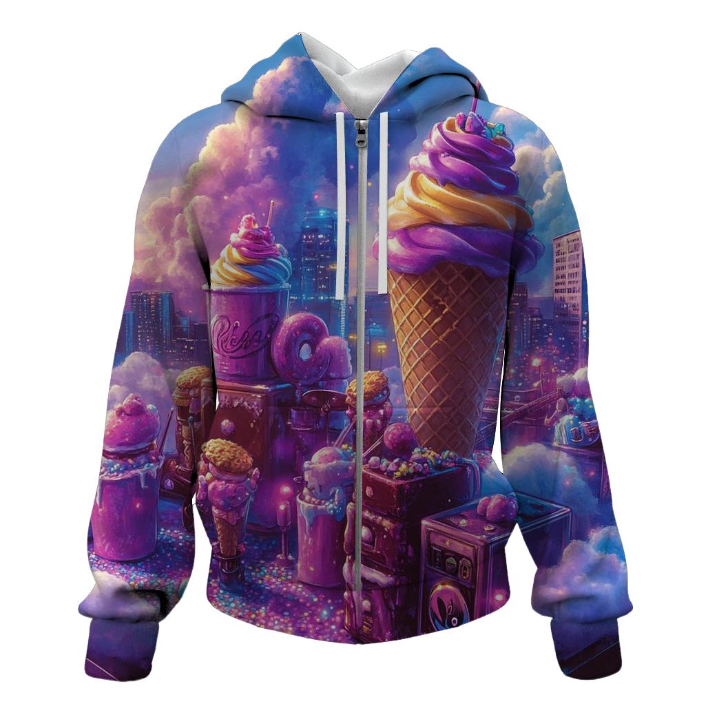 Ice Cream Skyline Rooftop Jam hoodie trends