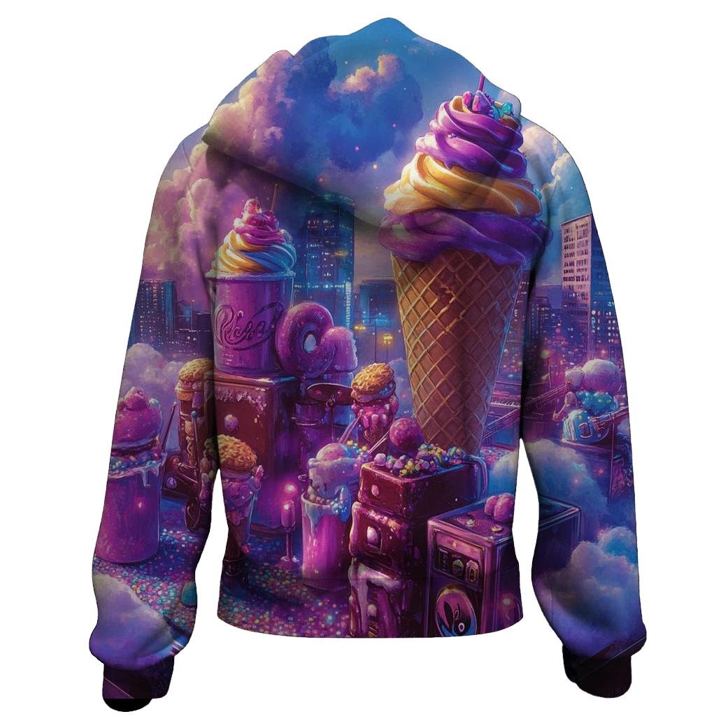 Ice Cream Skyline Rooftop Jam hoodie trends