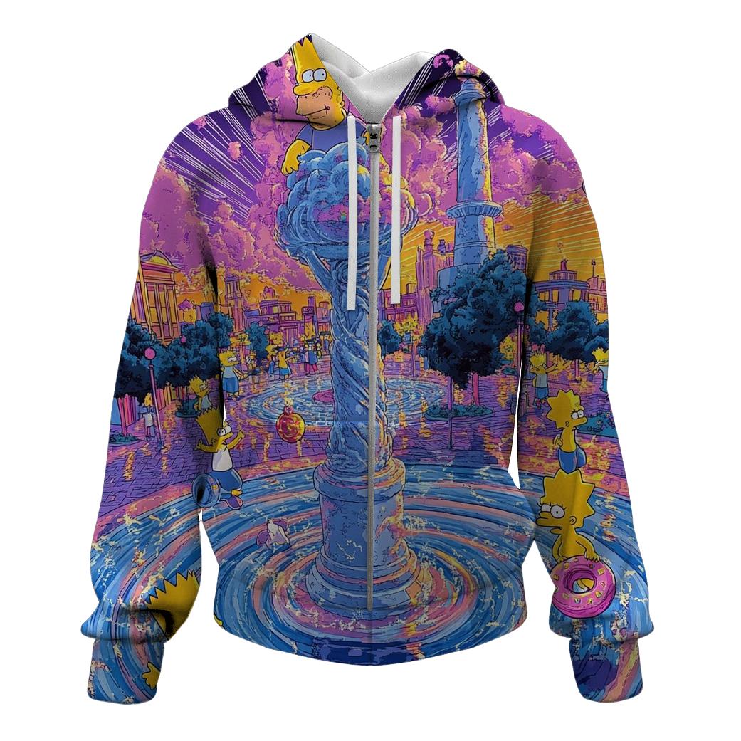 Town Square Time Loop Mayhem custom hoodies