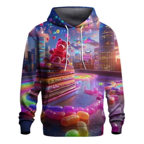 Galactic Gummy Skate Rush embroidered hoodies