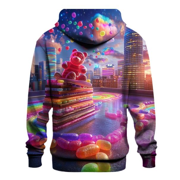 Galactic Gummy Skate Rush embroidered hoodies