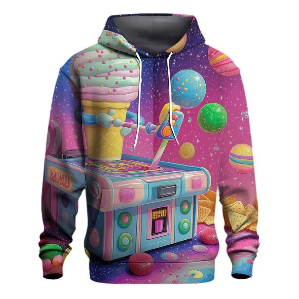 Bubblegum Arcade Melt graphic hoodies