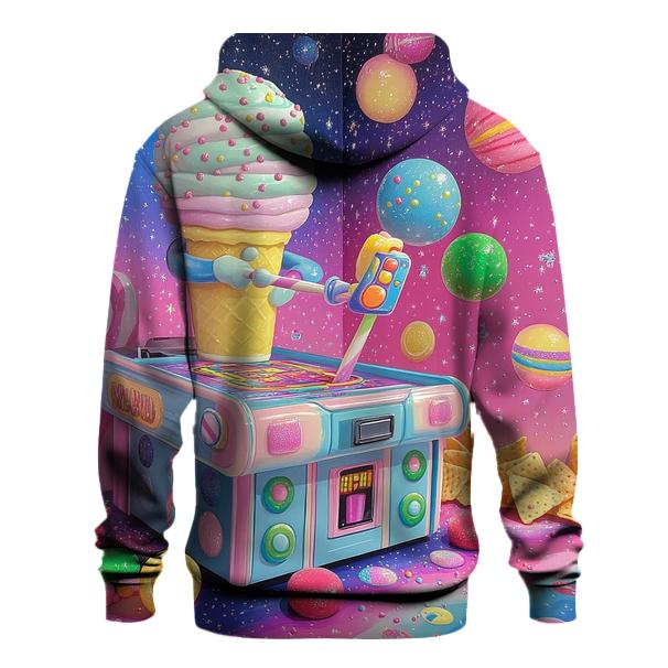 Bubblegum Arcade Melt graphic hoodies