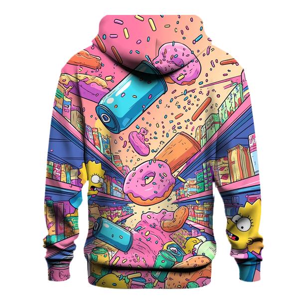 Kwik E Mart Aisle Avalanche premium hoodies