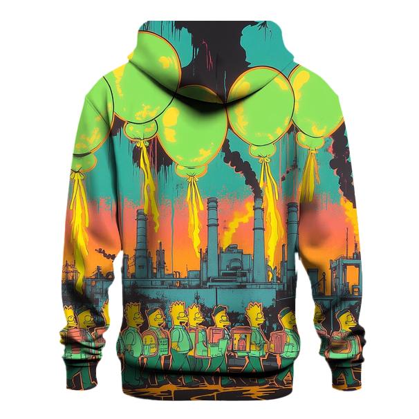 Power Plant Meltdown Parade premium hoodies