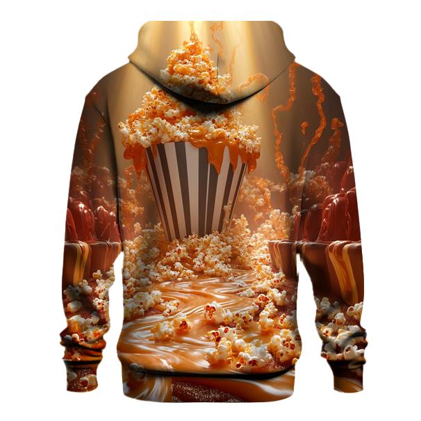 Popcorn Volcano Movie Night designer hoodies