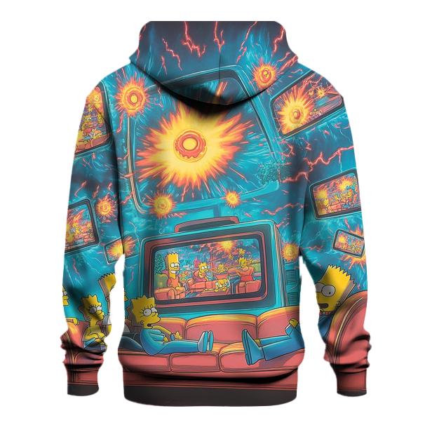 Living Room Retro Channel Carousel premium hoodies