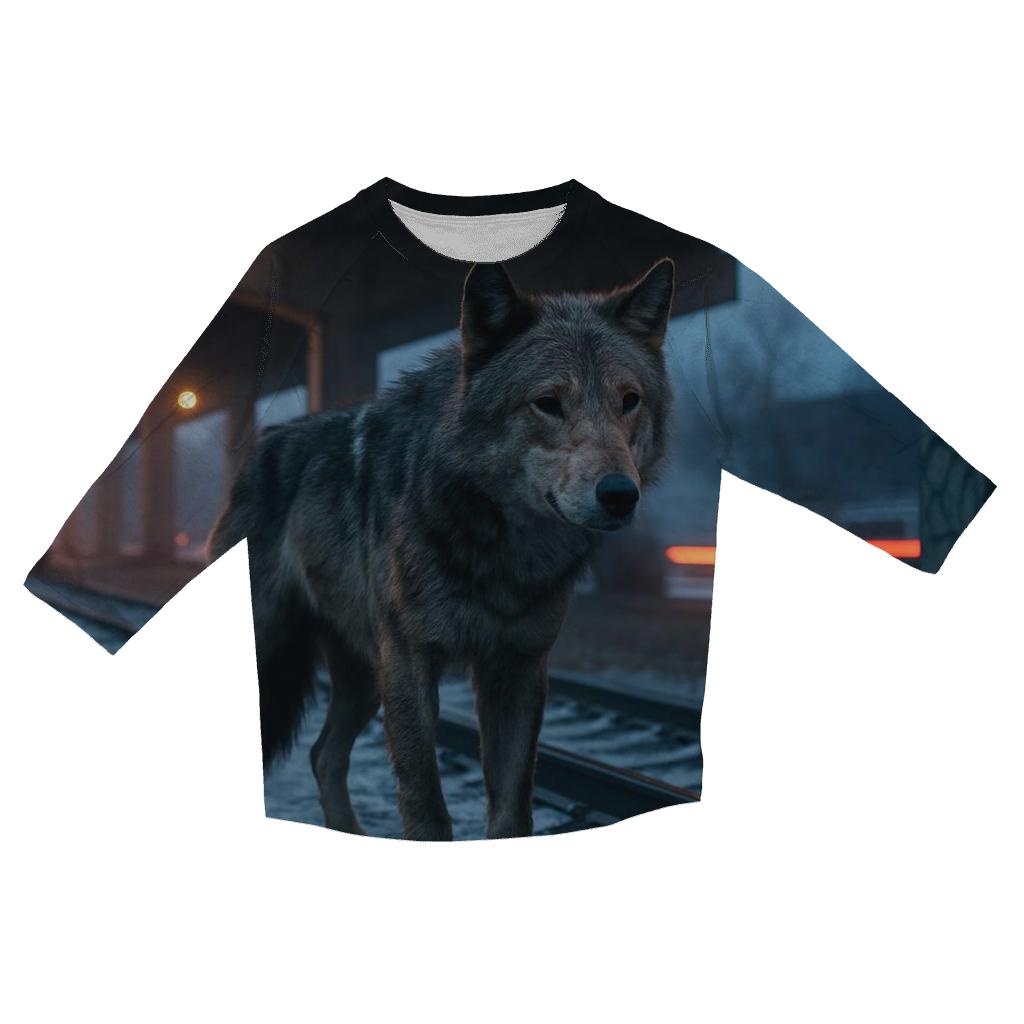 Urban Overpass Lone Wolf cotton quarter sleeve shirts
