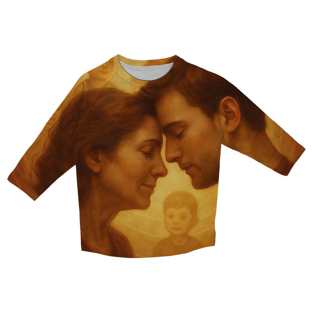 The Heartbeat Between Two Worlds cotton quarter sleeve shirts