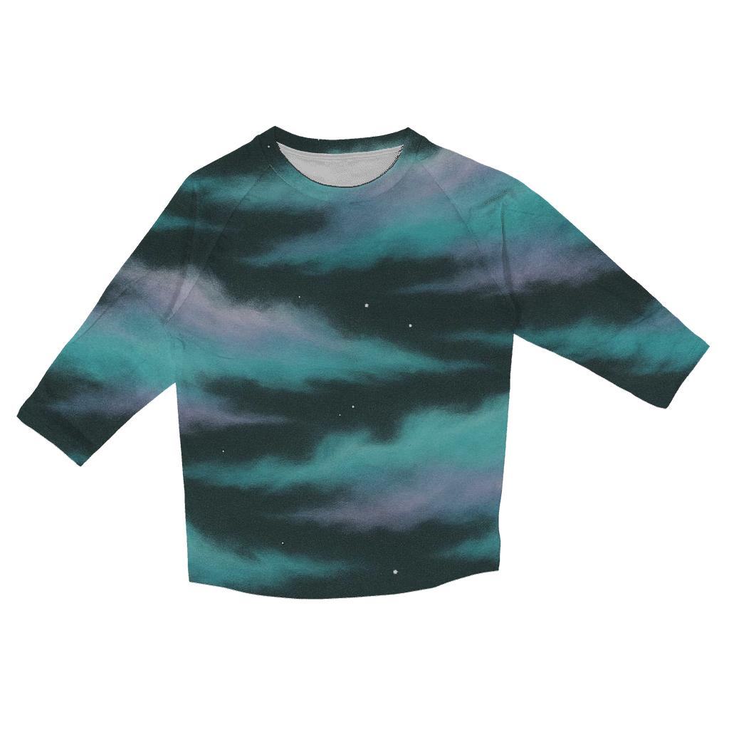 Nebula Filament Drift Bands casual three quarter sleeve shirts