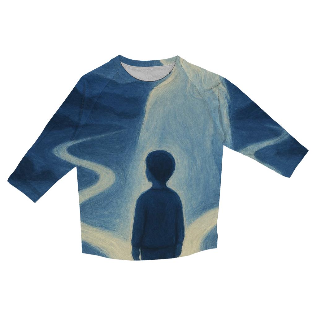 The Quiet Light Behind Every Choice personalized 3/4 sleeve tees