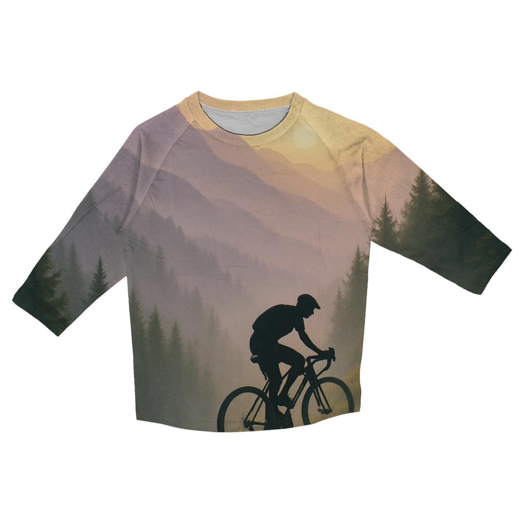 Mountain Trail Cycling Escape fashion 3/4 sleeve shirts