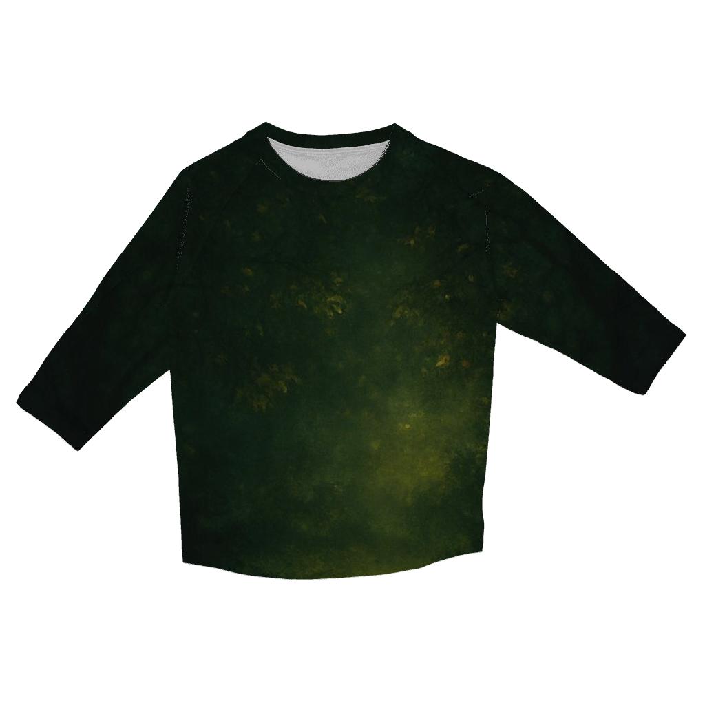 Midnight Orchard Glow cotton quarter sleeve shirts