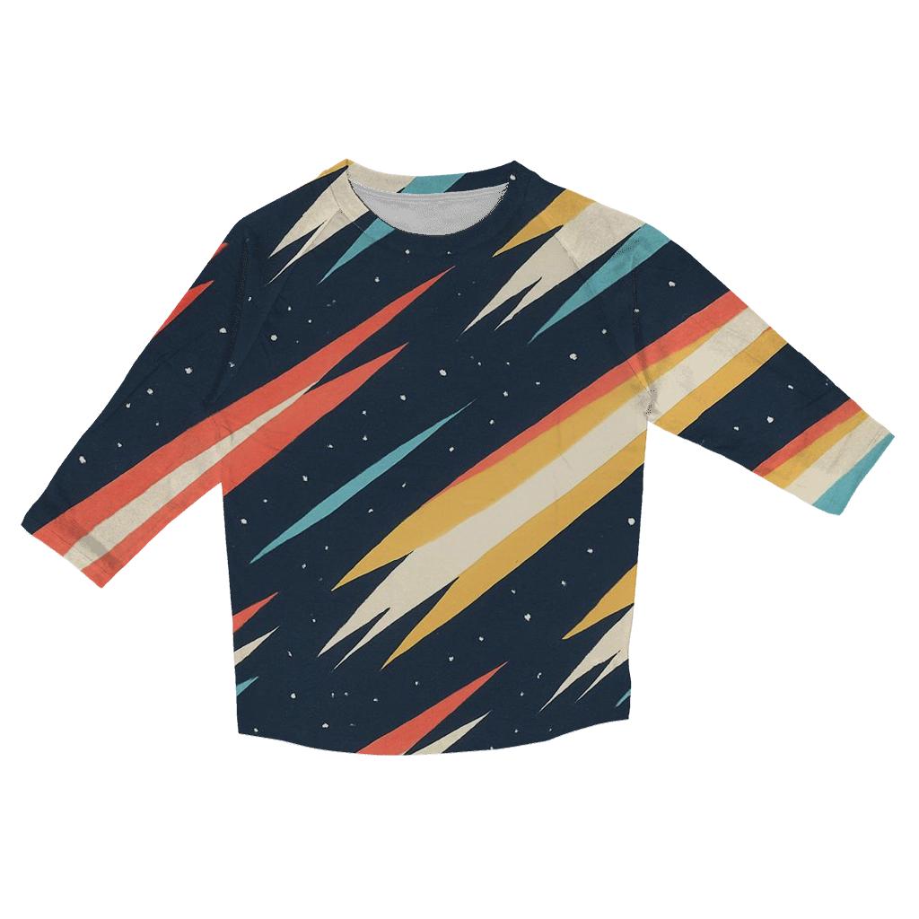 Comet Trail Fan Field custom 3/4 sleeve shirts