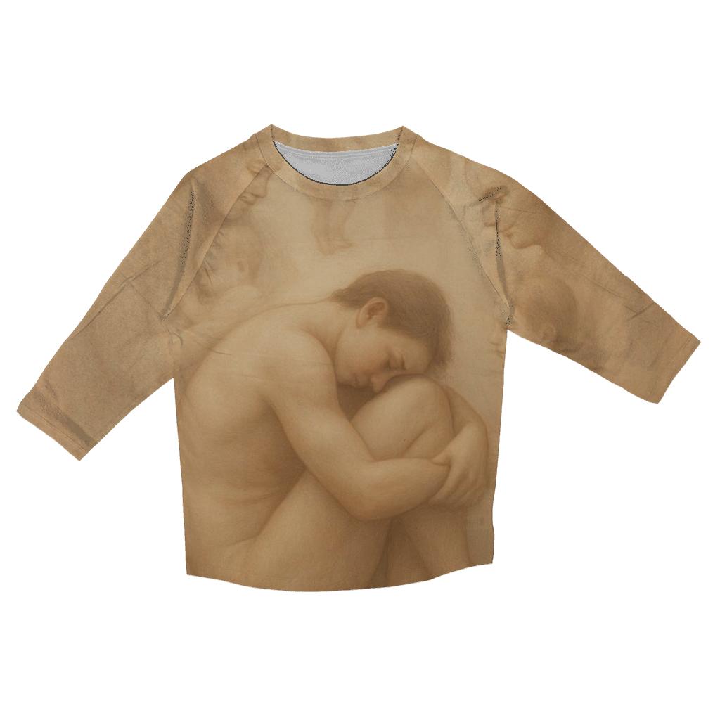 The First Home Was Her Arms casual three quarter sleeve shirts