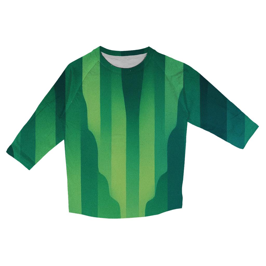 Aurora Horizon Curtain Blocks personalized 3/4 sleeve tees
