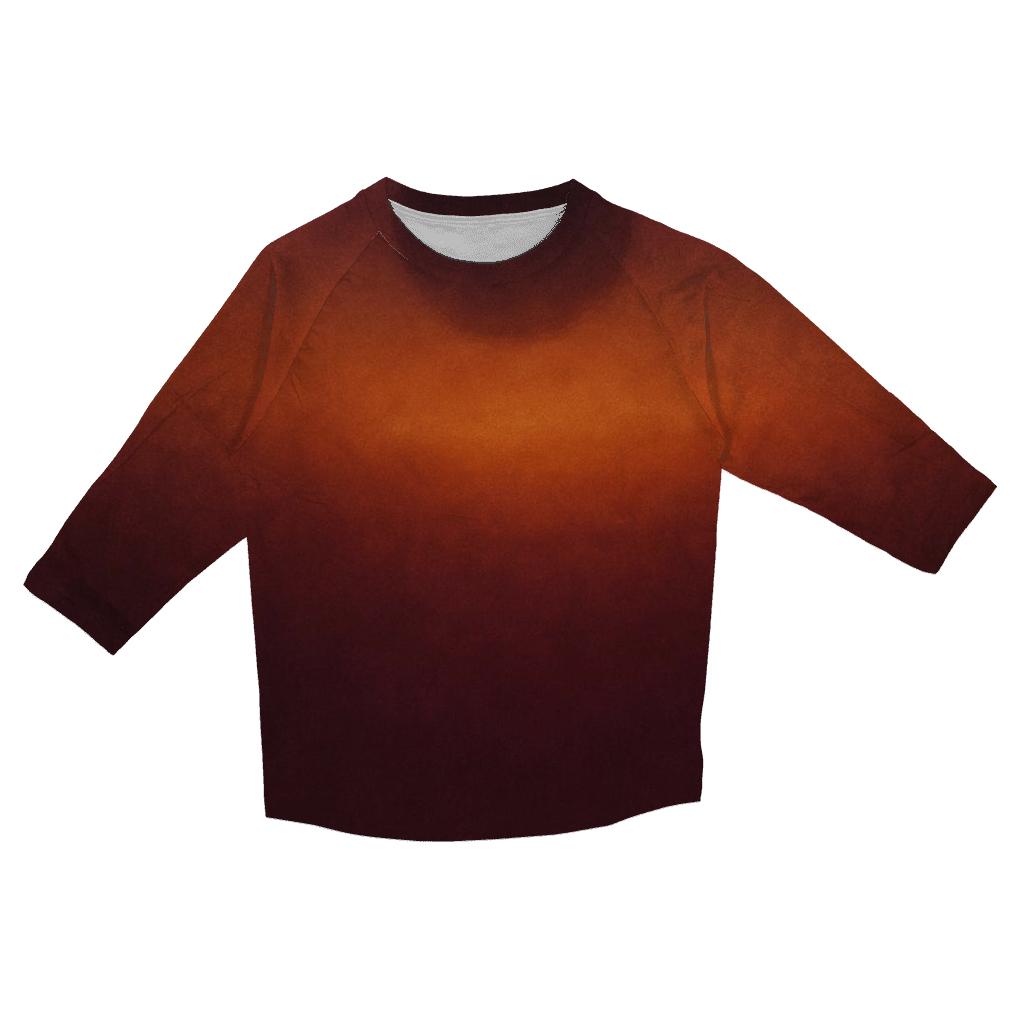 Velvet Sunset Eclipse trendy 3/4 sleeve tops