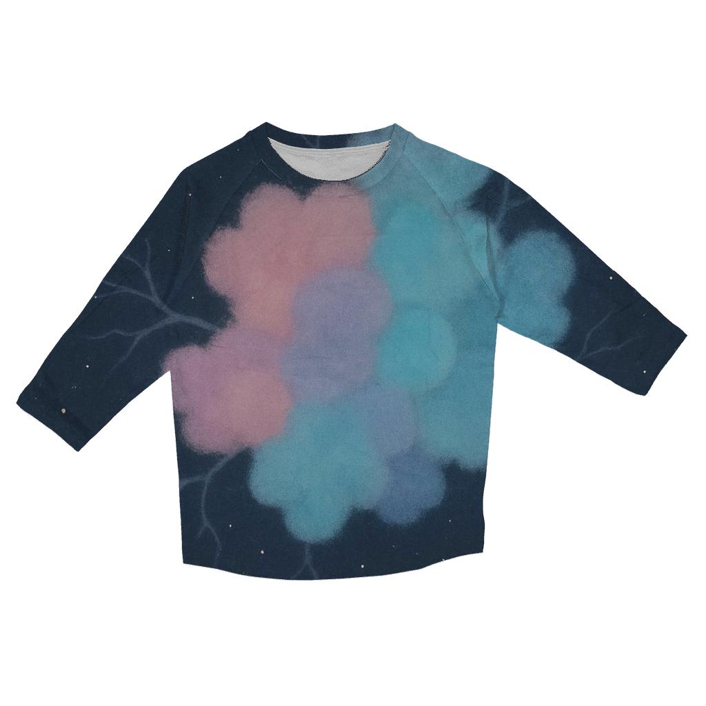 Nebula Knot Cluster Panel trendy 3/4 sleeve tops