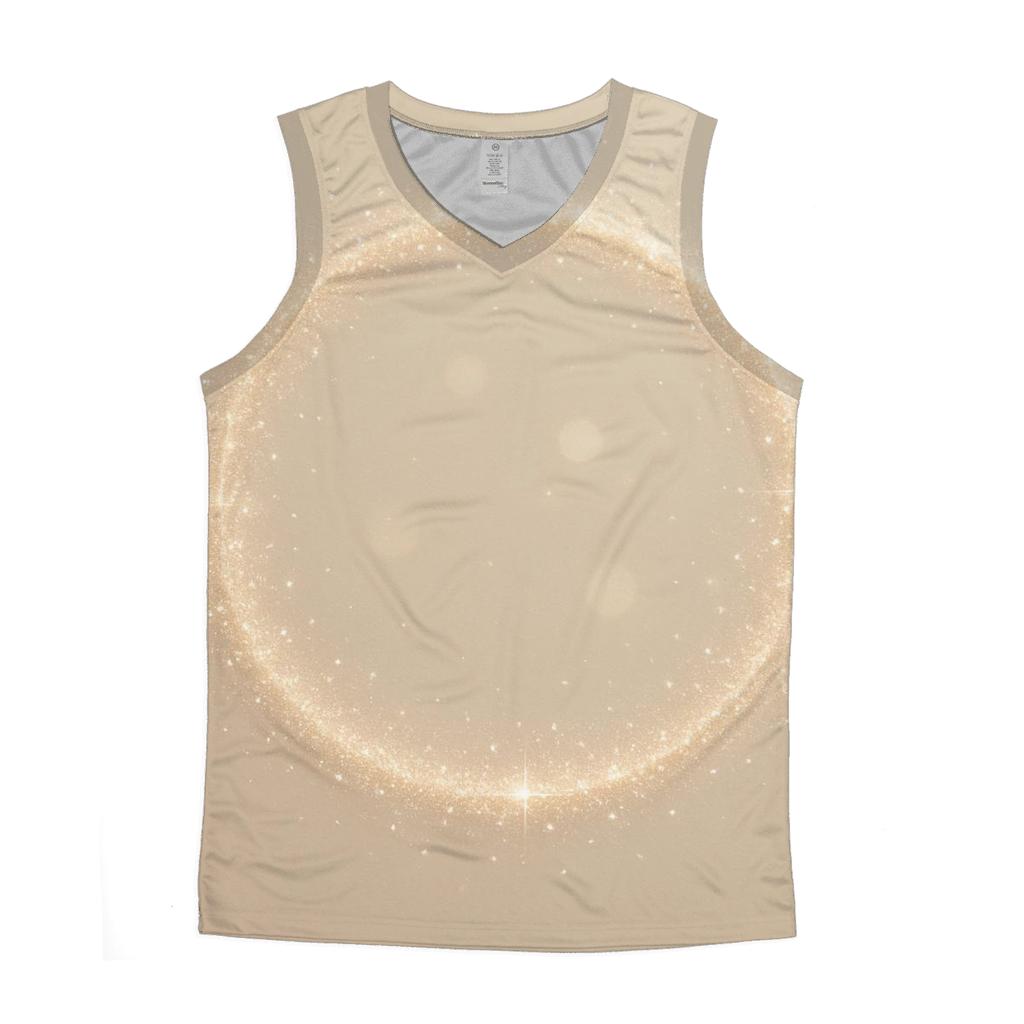 Champagne Stardust Halo stylish racerback tanks
