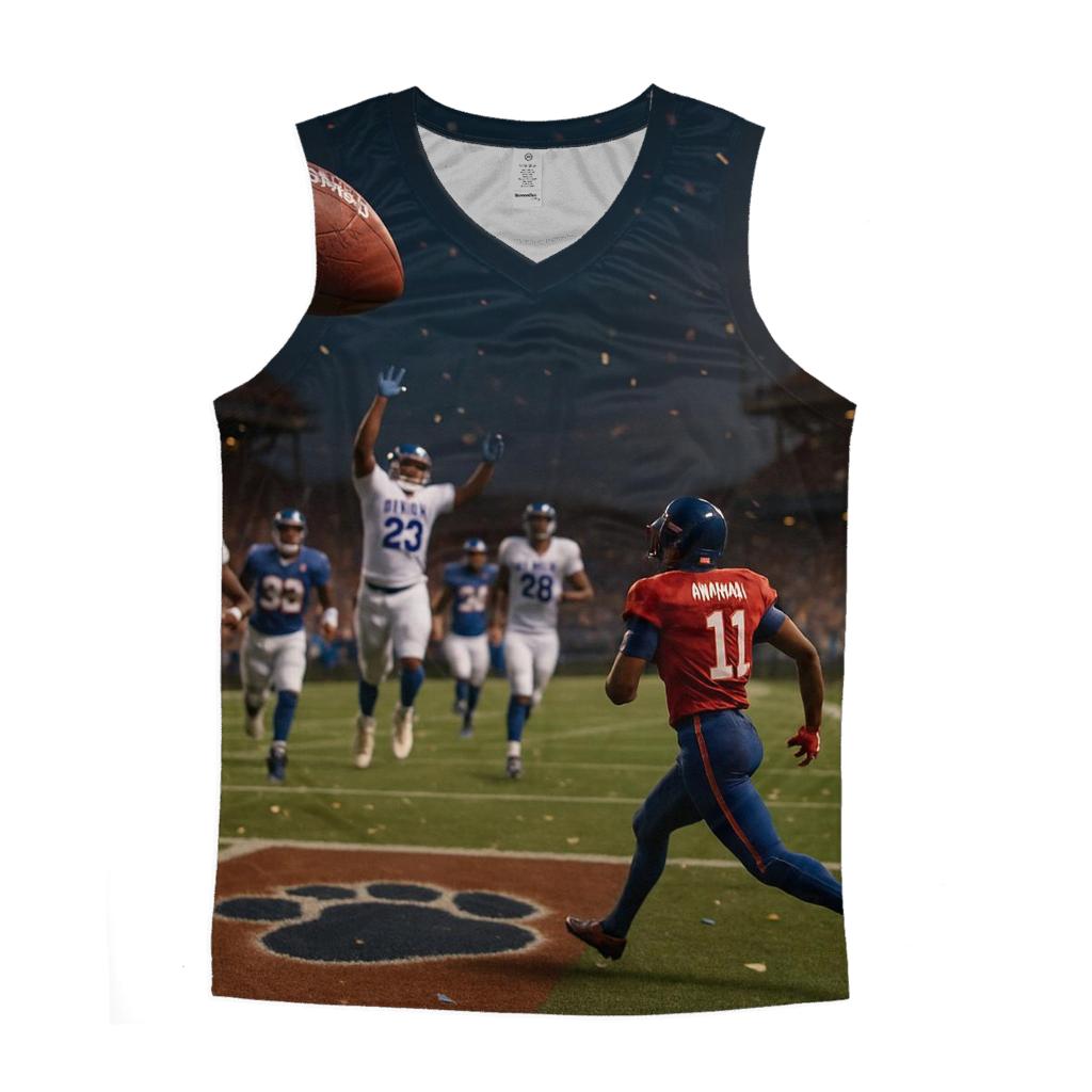 Tomahawk Spiral Over Bear Territory designer workout tanks