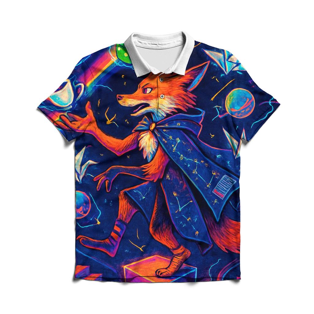 Chaos Juggler Fox casual sports polo shirts