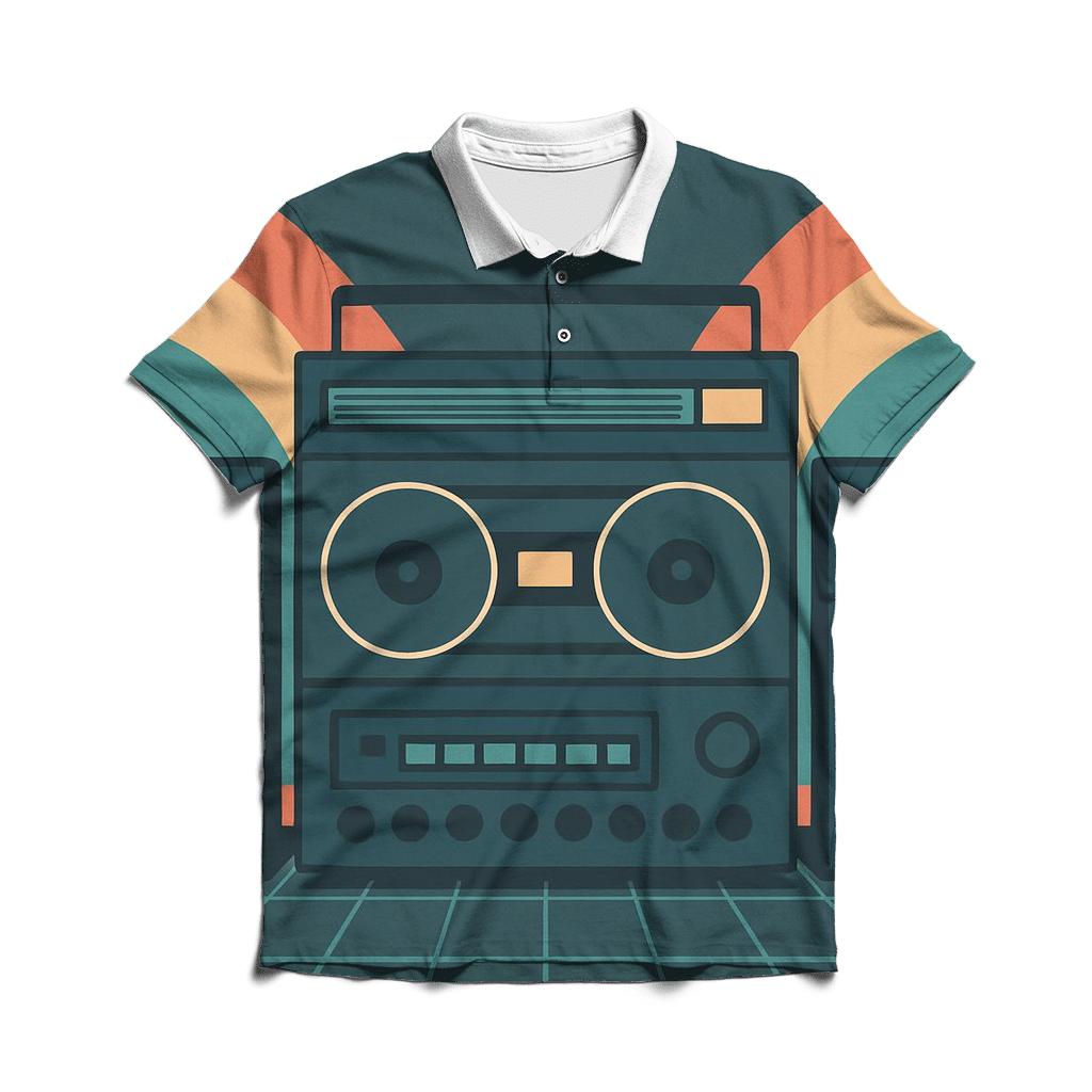 Retro Stereo Mirage classic pique polos