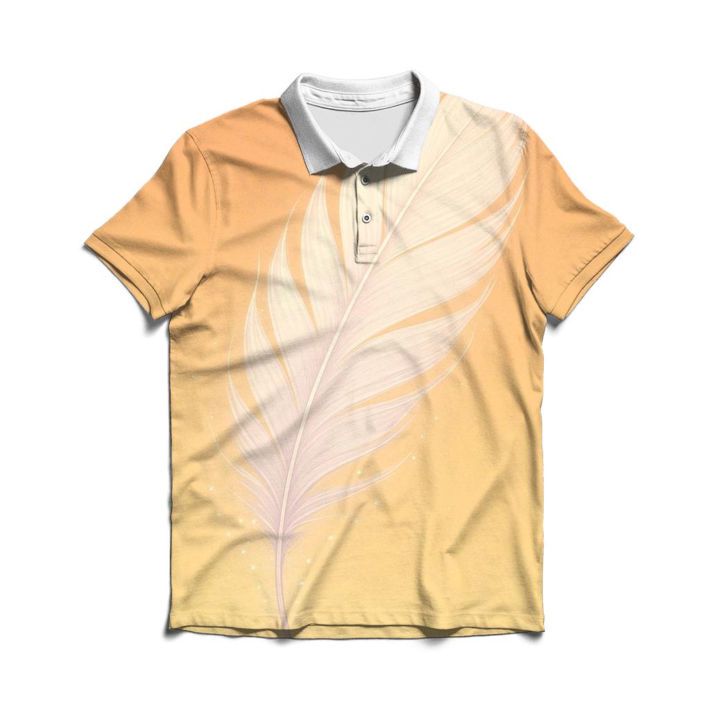 Gentle Feather Descent casual sports polo shirts