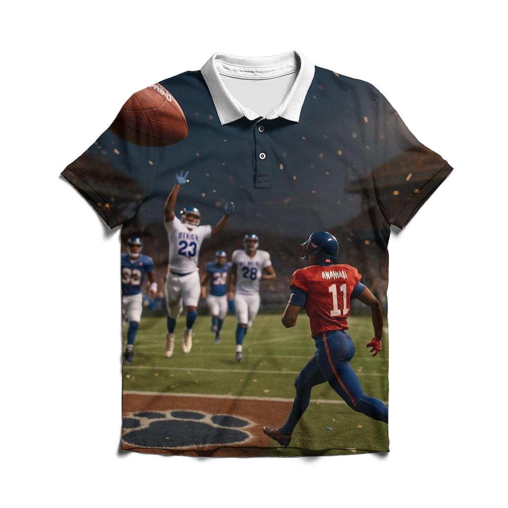 Tomahawk Spiral Over Bear Territory personalized polo shirts