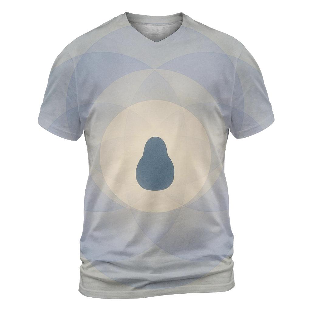Stillness Among Circles designer pattern shirts