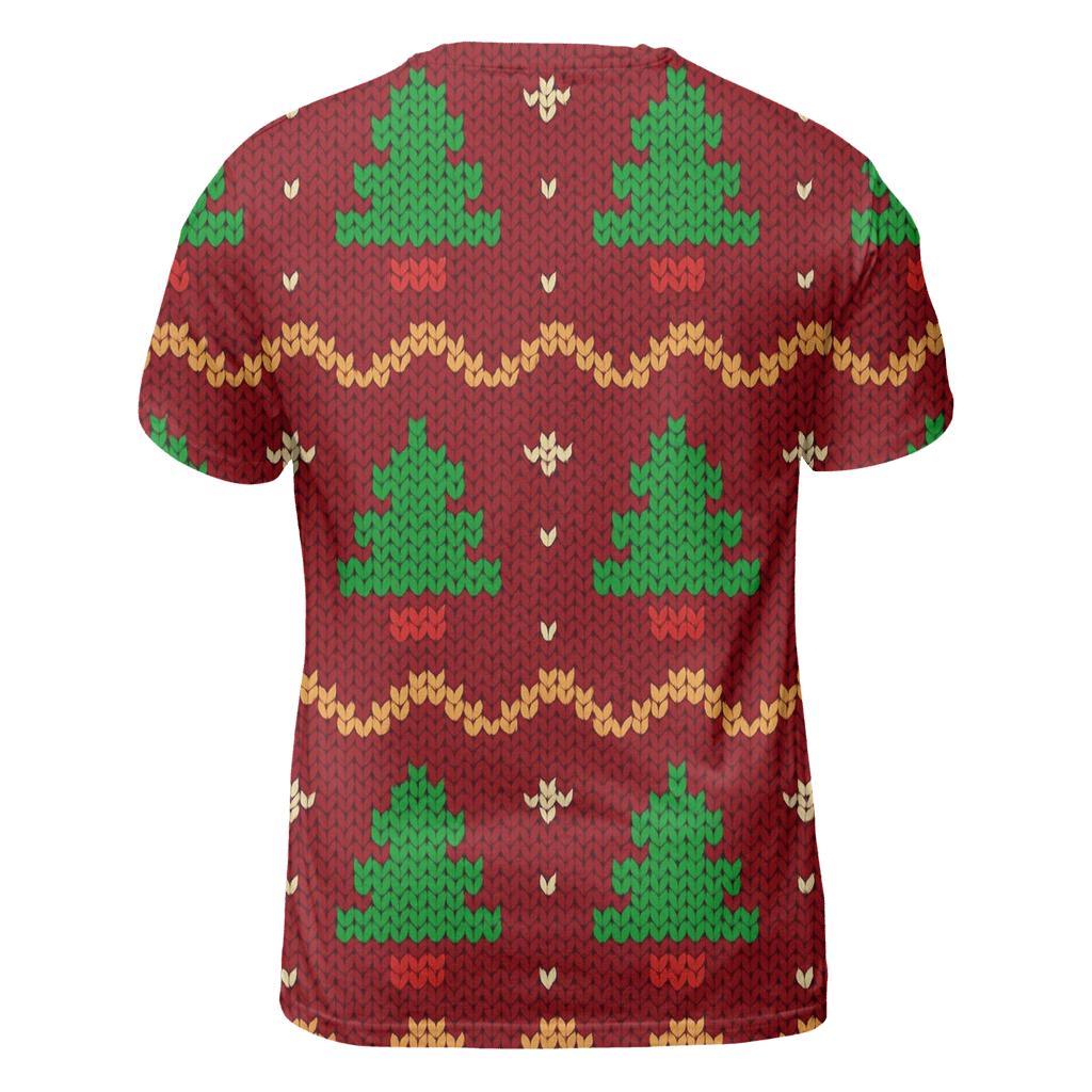Tacky Tinsel Forest Bands Design statement graphic shirts