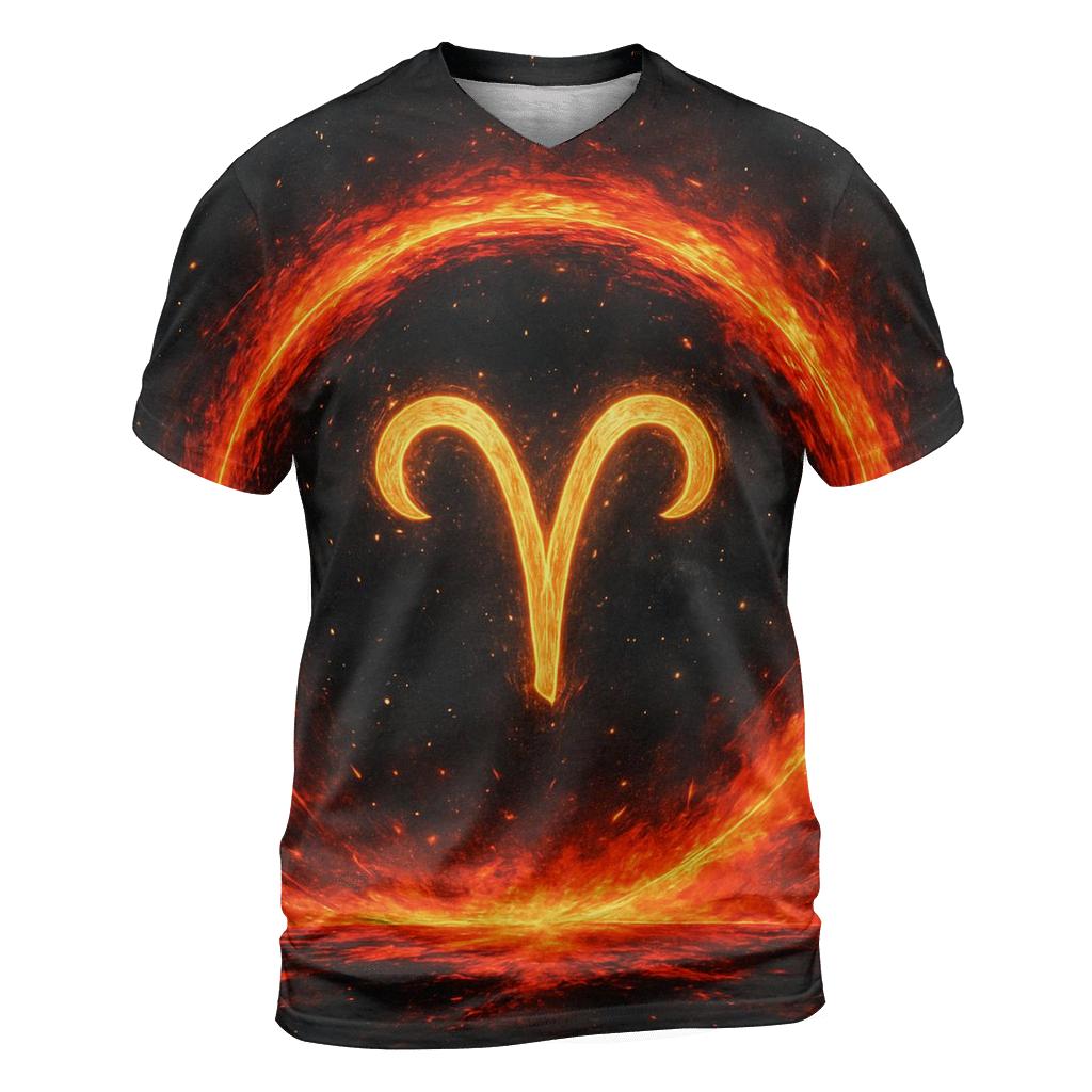 Aries Fire Gateway Portal trendy printed shirt styles