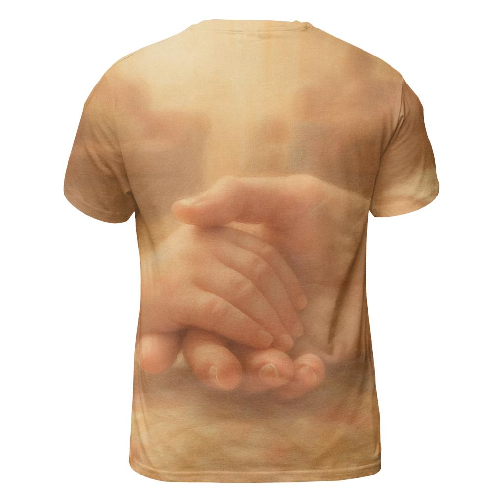 Hands That Remember Every First statement graphic shirts