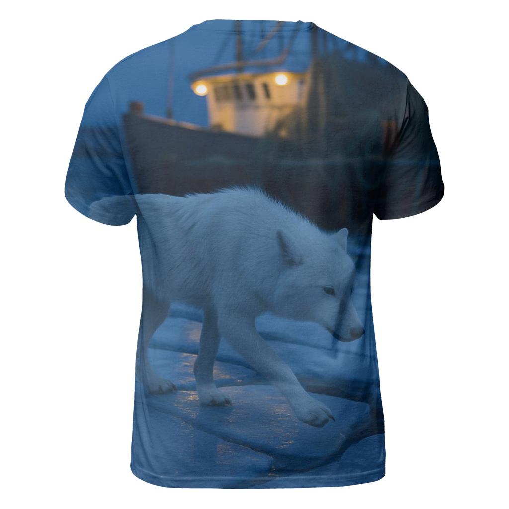 Harbor Ice Wolf Crossing personalized full print shirts