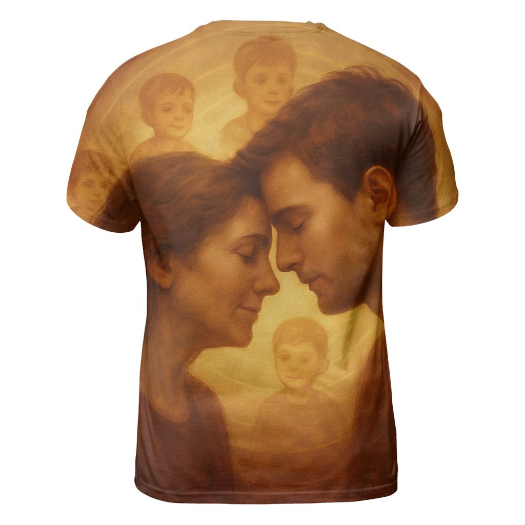 The Heartbeat Between Two Worlds personalized full print shirts