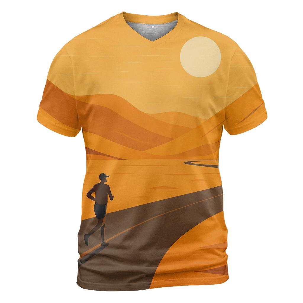 Desert Marathon Mirage trendy printed shirt styles