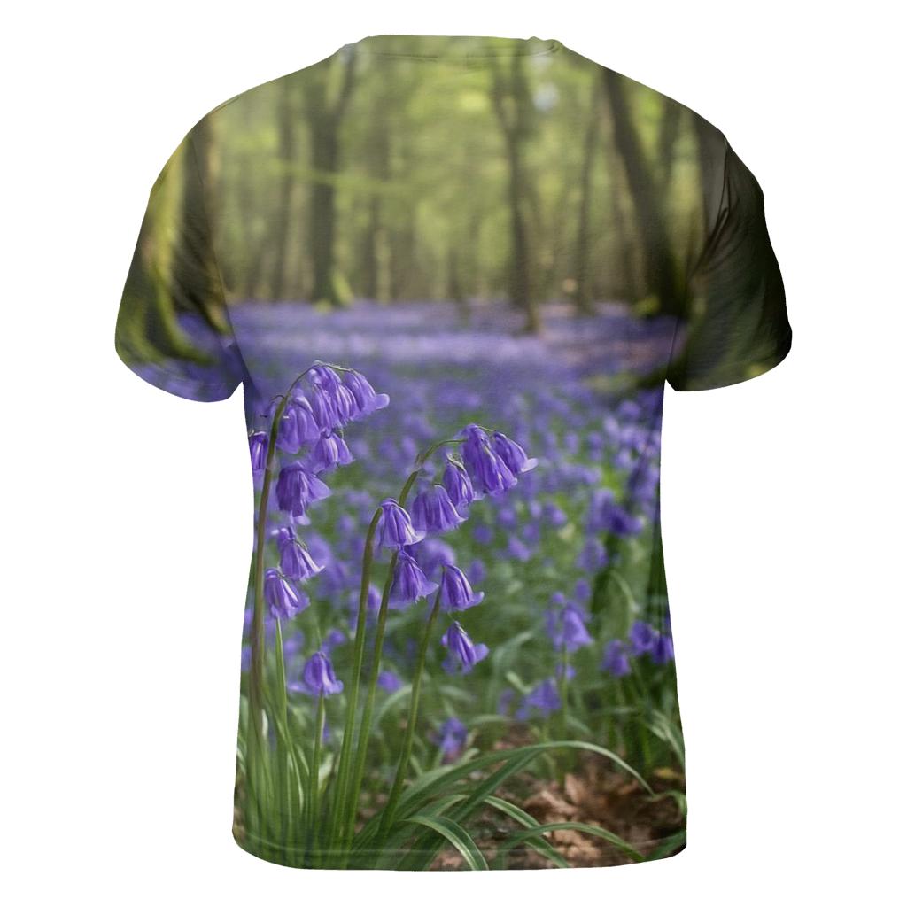 Bluebell Carpet In Ancient Woodland personalized full print shirts