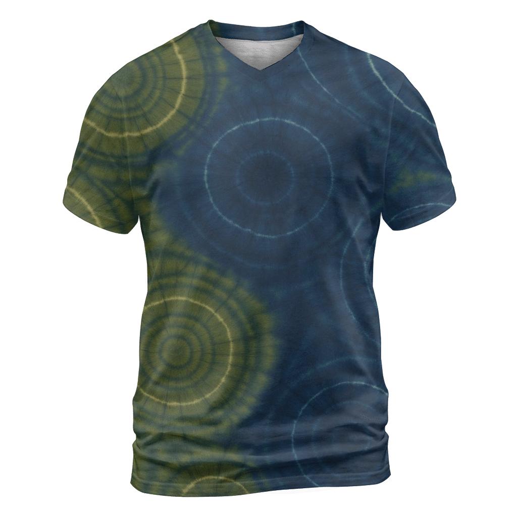 Overdye Forest Ripple Rings unique graphic print tees