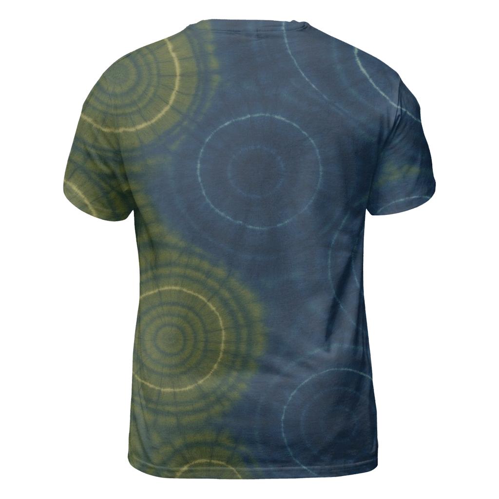 Overdye Forest Ripple Rings unique graphic print tees