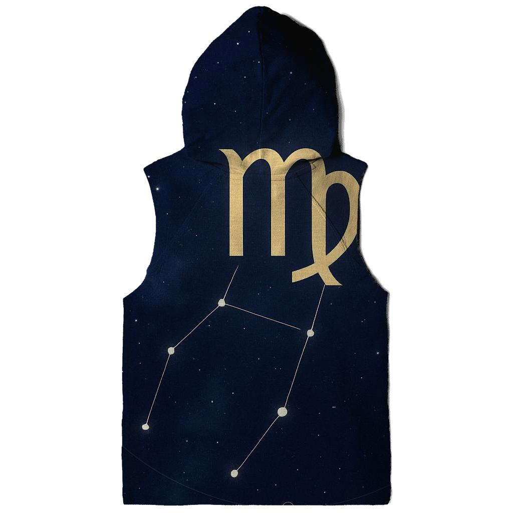 Luminous Virgo Star Atlas designer hoodies