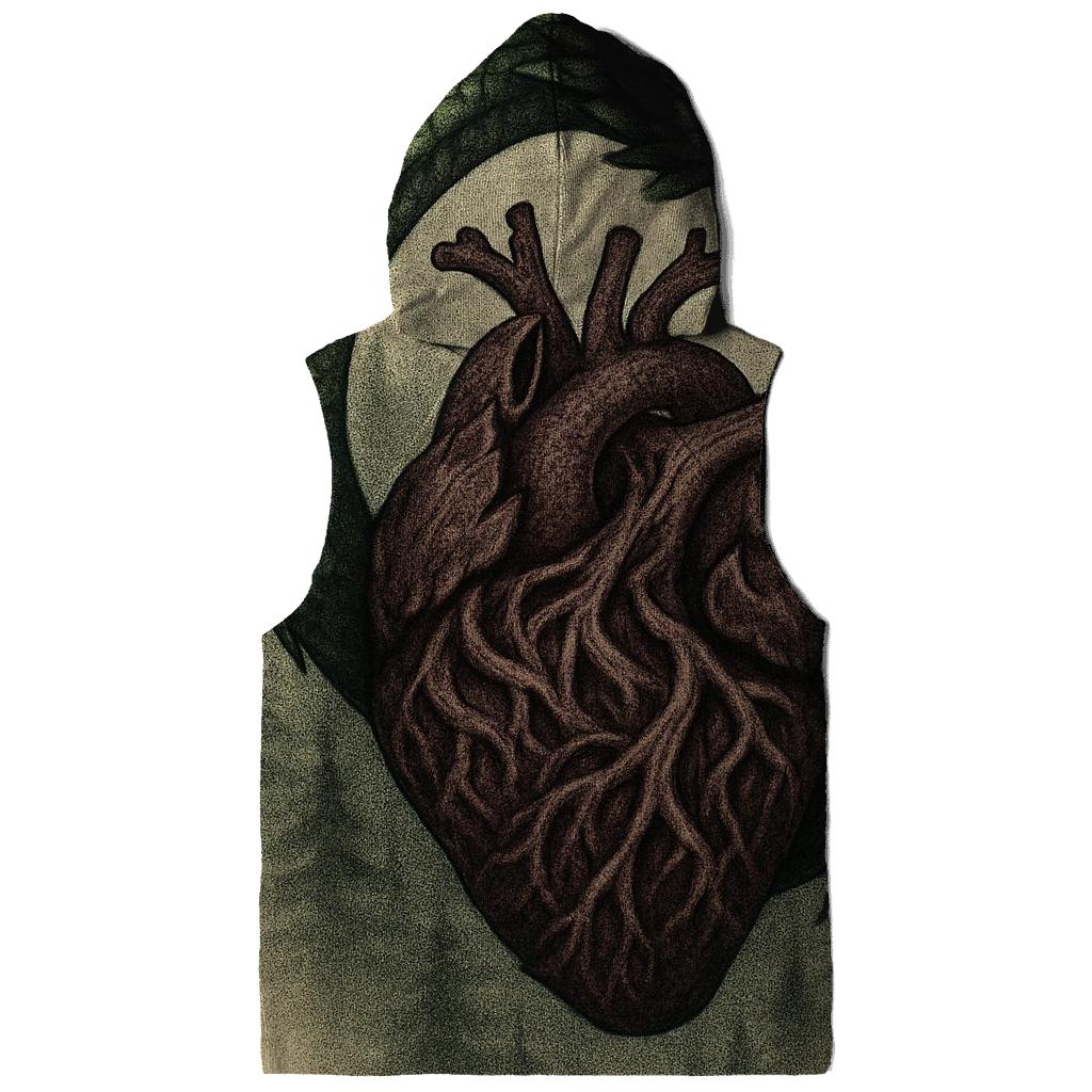 Forest Heartbeat Ouroboros embroidered hoodies