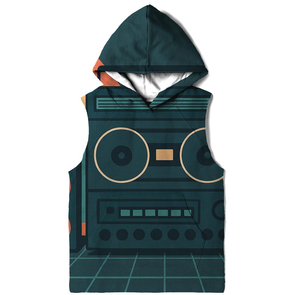 Retro Stereo Mirage zip-up hoodies
