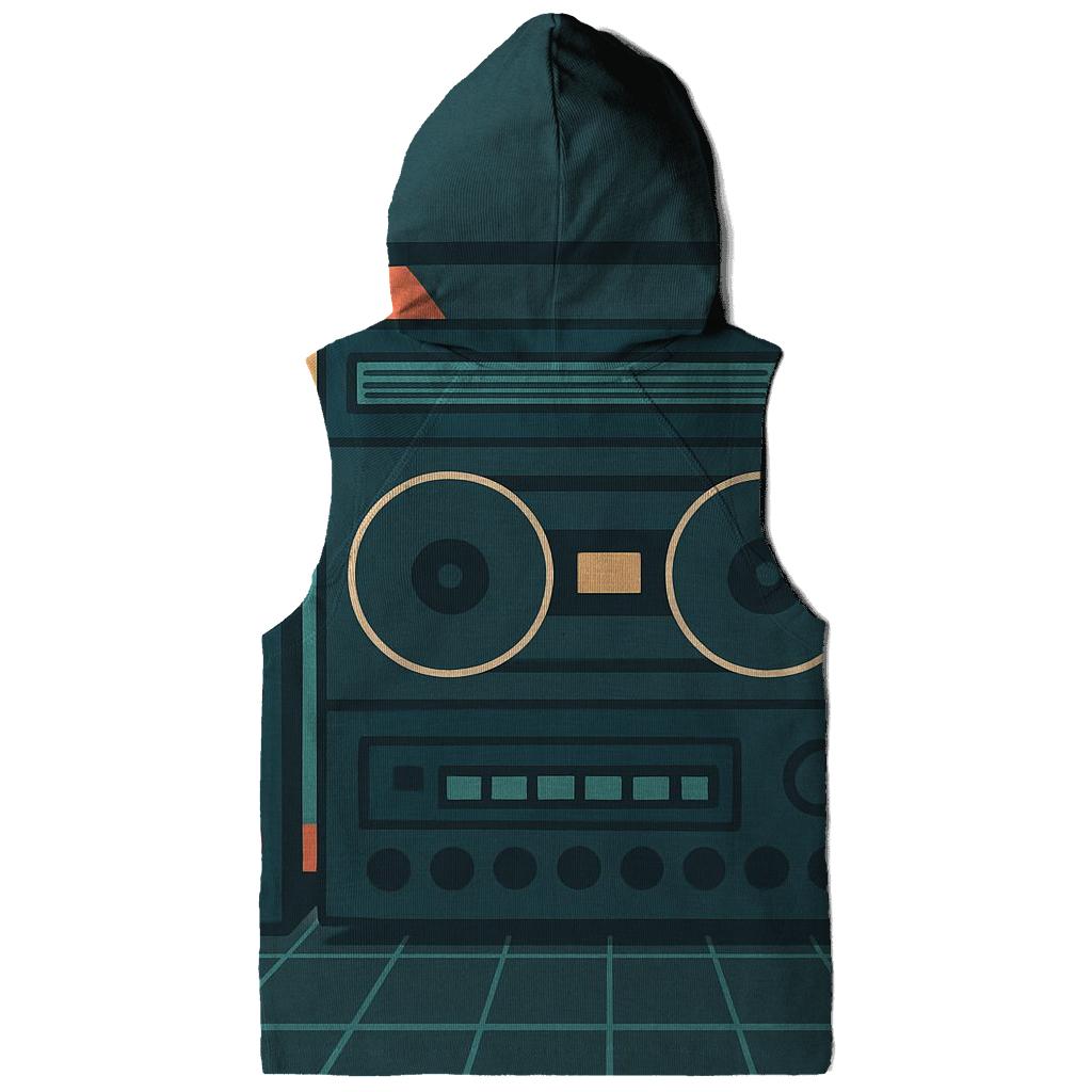 Retro Stereo Mirage zip-up hoodies